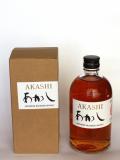 A bottle of Akashi White Oak Blended Whisky