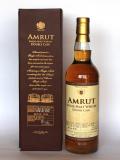 A bottle of Amrut Double Cask