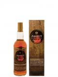 A bottle of Amrut Single Cask Bourbon #3439