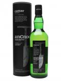 A bottle of AnCnoc Cutter Highland Single Malt Scotch Whisky