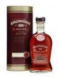 A bottle of Appleton Estate 30 Year Old Jamaica Rum