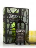 A bottle of Ardbeg 10 Year Old with Glass Gift Pack