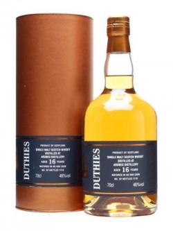 Ardbeg 16 Year Old / Duthies Islay Single Malt Scotch Whisky