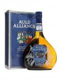 A bottle of Auld Alliance Whisky Armagnac Blend