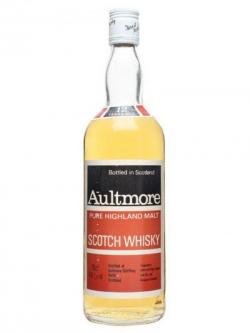 Aultmore 12 Year Old / Bot.1980s / Red& Black Label Speyside Whisky