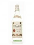 A bottle of Bacardi Carta Blanca - 1980's