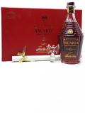 A bottle of Bacardi Rum 8 Year Old Millennium / Baccarat Crystal