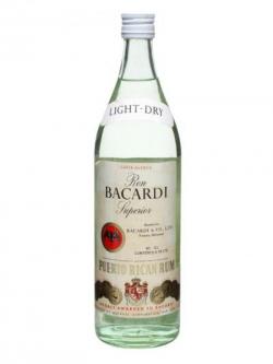 Bacardi Superior / Carta Blanca / Bot.1970s