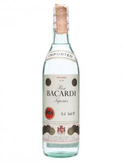 Bacardi Superior Rum / Bot.1980s / Spain