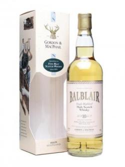 Balblair 10 Year Old / Gordon& Macphail Highland Whisky