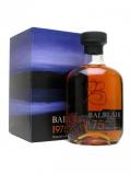 A bottle of Balblair 1975 / Sherry Cask Highland Single Malt Scotch Whis
