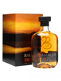 Balblair 1987 / Single Cask #0786 Highland Single Malt Scotch Whisky