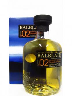 Balblair Highland Single Malt 1st Release 2002 10 Year Old