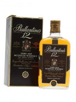 Ballantine's 12 Year Old /  Bot.1970s Blended Scotch Whisky