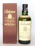 A bottle of Ballantine's 17 year