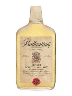 Ballantine's Finest / Bot.1960s / Clear / Plastic Cap