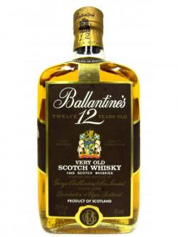 Ballantines Very Old Scotch 12 Year Old