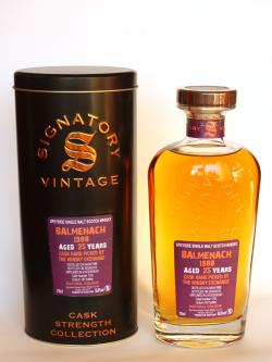 Balmenach 1988 / 25 Year Old / Cask #1132/ Signatory for TWE Speyside Whisky