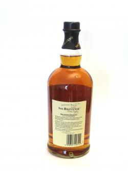 Balvenie 10 year Founder's Reserve Back side