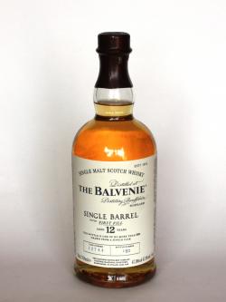 Balvenie 12 Year Old Single Barrel - First Fill Front side