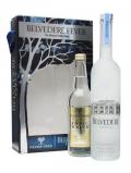 A bottle of Belvedere Fever / Vodka& Tonic Gift Pack