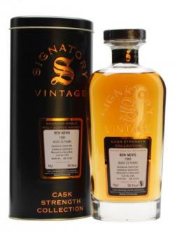 Ben Nevis 1991 / 22 Year Old / Sherry #2382 / Signatory Highland Whisky