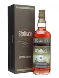 A bottle of Benriach 17 Year Old / Solstice 2 / Peated / Port Finish Speyside Whisky