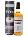 A bottle of Benriach 1977 / 37 Year Old / Cask #7114 Speyside Whisky