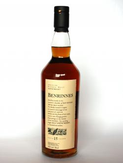 Benrinnes 15 year Front side
