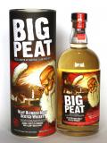 A bottle of Big Peat Small Batch Cask Strength