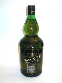 Black Bottle Front side