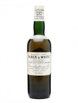 Black& White / Bot.1950s / Spring Cap Blended Scotch Whisky