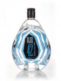 A bottle of Blue 42 Vodka