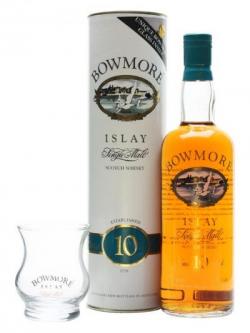 Bowmore 10 Year Old + Glass / Bot.1980s Islay Whisky