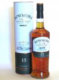 A bottle of Bowmore 15 year Mariner