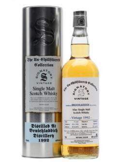 Bruichladdich 1992 / 21 Year Old / Cask #3658+9 / Signatory Islay Whisky