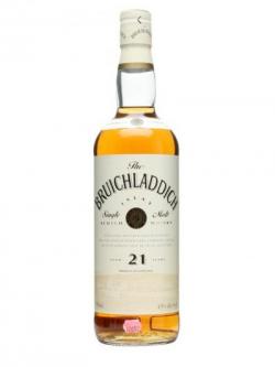 Bruichladdich 21 Year Old / Cream Label / Bot.1980s Islay Whisky