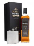 A bottle of Bushmills Malt 21 Year Old / Madeira Finish Single Malt Irish Whiskey