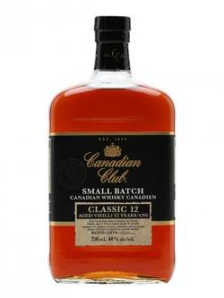Canadian Club / Classic 12 Years Old Small Batch Canadian Whisky