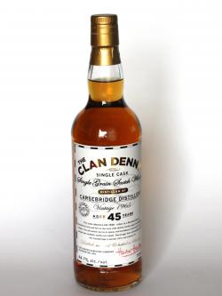 Carsebridge 1965 / 45 Year Old / Clan Denny Single Grain Scotch Whisky Front side