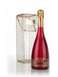 A bottle of Cattier Ros Red Kiss in Arabesque Cage