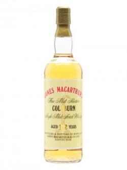 Coleburn 12 Year Old / James MacArthur Speyside Whisky