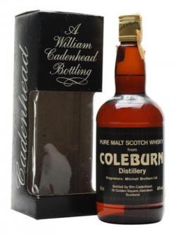 Coleburn 13 Year Old / Cadenhead's Speyside Single Malt Scotch Whisky