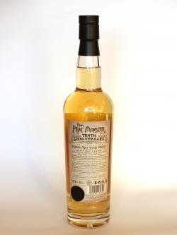 Compass Box Peat Monster 10th anniversary Back side