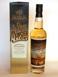 A bottle of Compass Box Peat Monster 10th anniversary