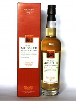 A bottle of Compass Box The Peat Monster