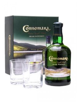 Connemara Peated Irish Whiskey Glass Pack Irish Single Malt Whiskey