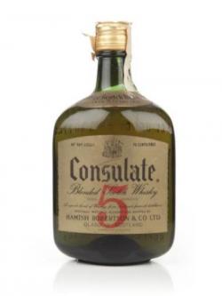 Consulate 5 Year Old Blended Scotch Whisky - 1960s