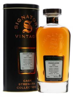 Craigellachie 2002 / 12 Year Old / Sherry Butt / Signatory Speyside Whisky