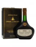 A bottle of Croix de Salles 1915 Armagnac / Bot.1993